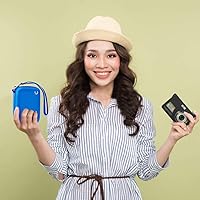 Vista 6 de Estuche de transporte y protección para cámara digital, AbergBest 21 megapíxeles, pantalla LCD de 2.7", recargable, HD/Kodak Pixpro/Canon PowerShot