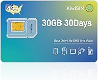 Vista 1 de Tarjeta SIM prepagada Tarjeta SIM de datos 4G LTE con 30 GB y 30 días Soporte para AT&T, T-Mobile y Verizon Funciona con tableta