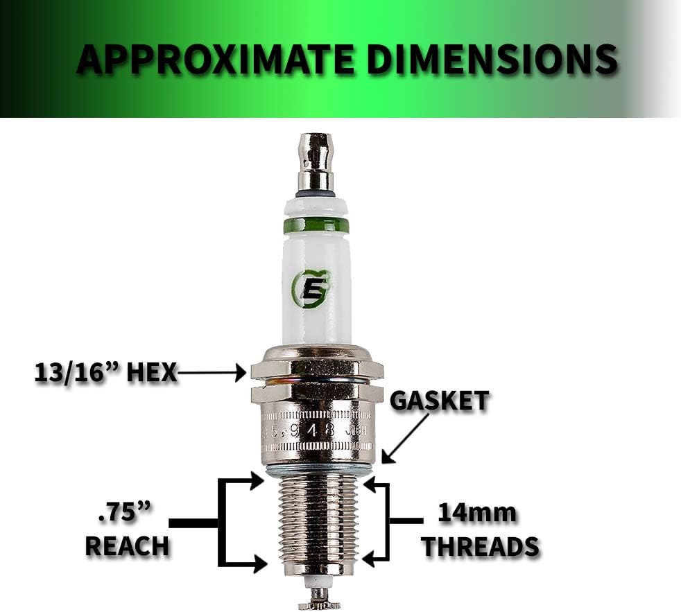 E3 Spark Plugs E3.22 Lawn and Garden Spark Plug, Pack of 1
