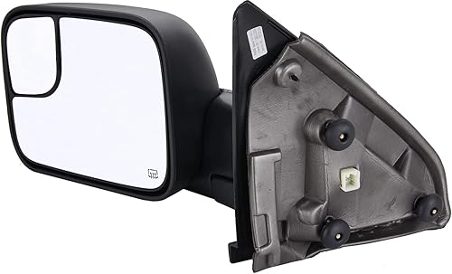 Miniatura 3 de Espejo de remolque de repuesto para 02-08 DodgeRam 1500 para Dodge Ram 03-09 2500 3500 Pickup Truck Power Heated Tow Espejo retrovisor lateral