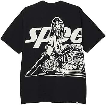 Amazon | [ヒステリックグラマー] SPEEDSTER Tシャツ WHITE・BLACK
