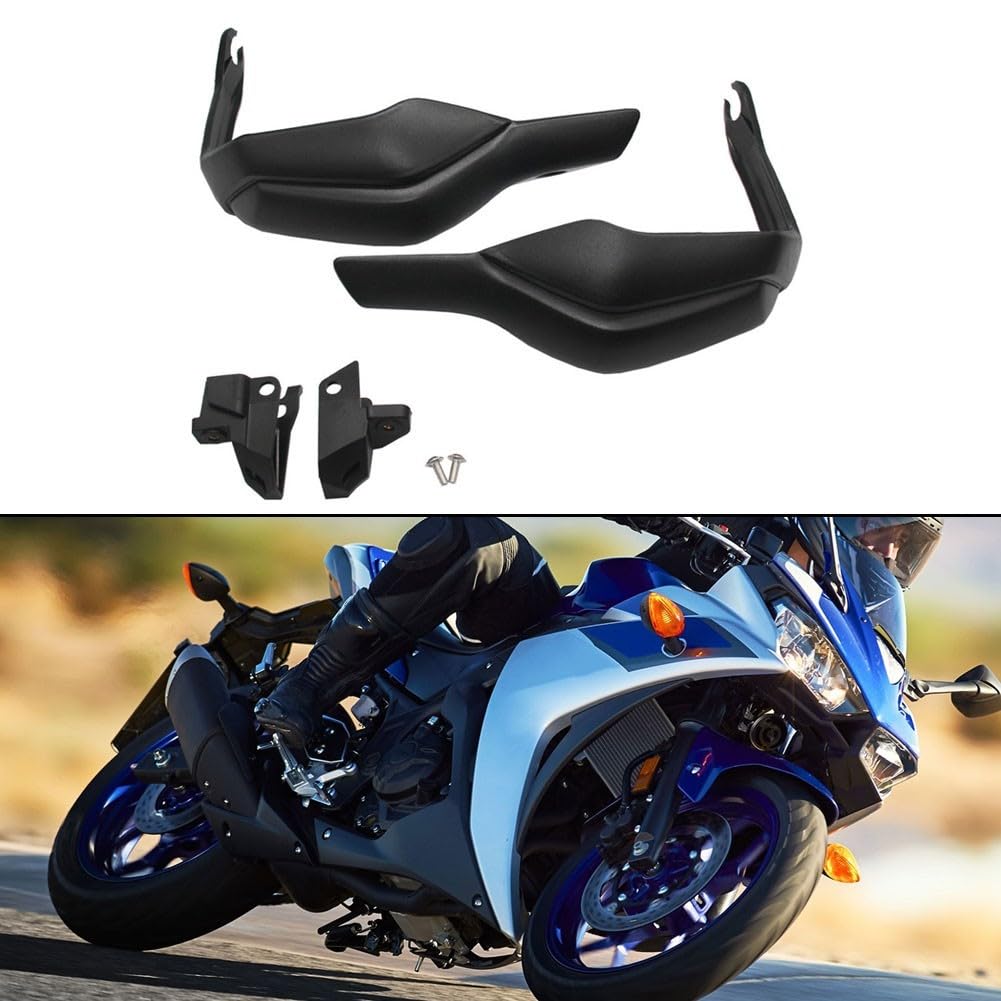 Paramani per moto per Honda XADV 750 2017-2020, protezioni antivento per manubrio in ABS, protezioni per spazzole fuoristrada, attrezzatura invernale per equitazione, nero (carbonio)