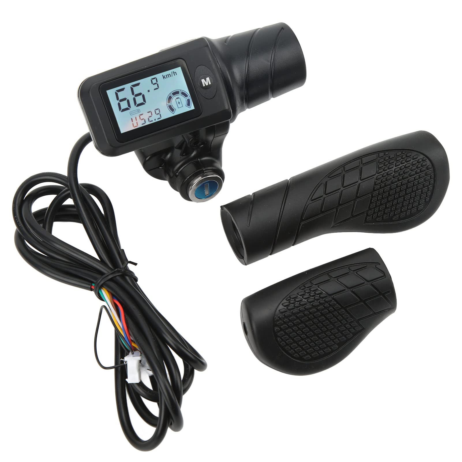 36 V Zestaw Sterowania Silnika Bezszczotkowego, Kontroler Skutera Elektrycznego 48 V 350 W z Uchwytem Przepustnicy Wyświetlacza 805 LCD, dla Kierownicy 22,5 Mm