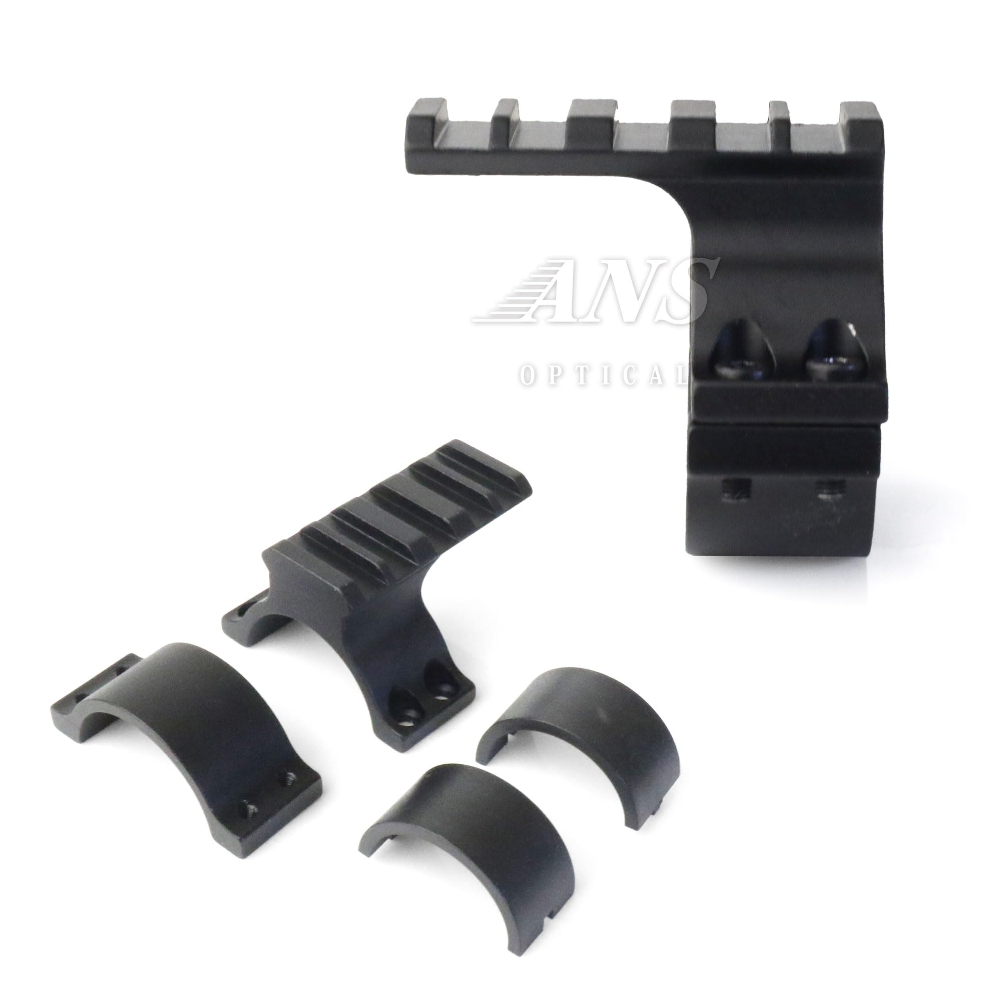 Amazon | ANS Optical 2ボルトロック マウントベース 25 / 30mm径対応