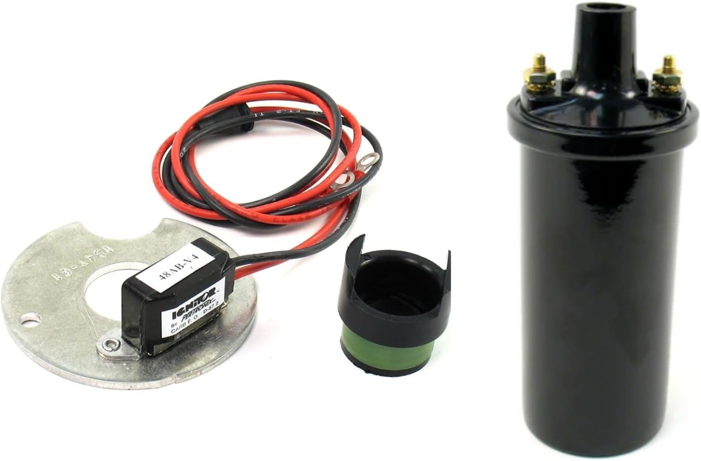 Pertronix Ignitor+Coil Case 177 330 650 655 675 w/ Wisconsin VG4D VH4D+Prestolite (Coil+Ignitor)