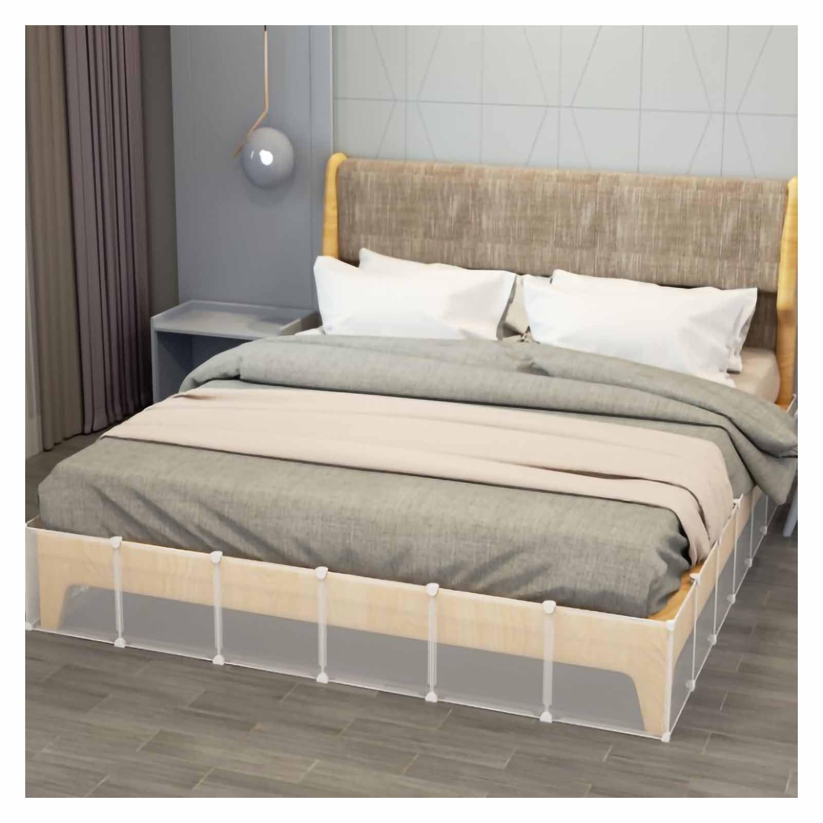 Bloccaggio sotto il letto per cani – impedisce ai giocattoli di tenere cani/gatti lontani da divani letti o mobili, lunghezza 190 cm, altezza 19 cm