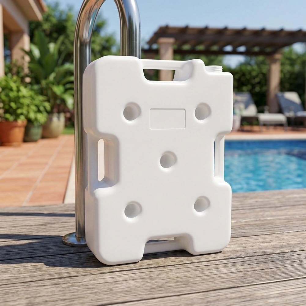 Lest de pour sable pour Échelle de Piscine HDPE Réutilisable