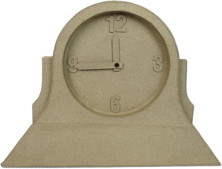 Paper Mache Clock by Craft Pedlers