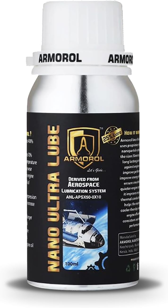Nano Ultra Lube 100ml for Cars and Royal Enfield Motorcycles (Suitable for Upto 1500CC Vehicles)