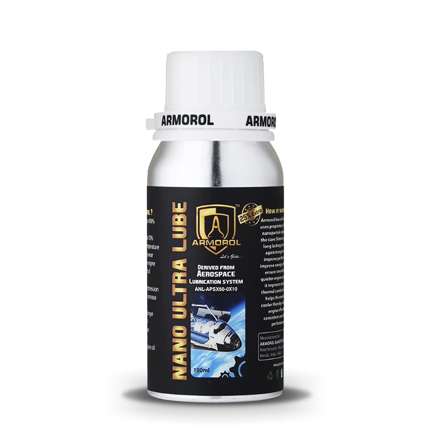 Nano Ultra Lube 100ml for Cars and Royal Enfield Motorcycles (Suitable for Upto 1500CC Vehicles)