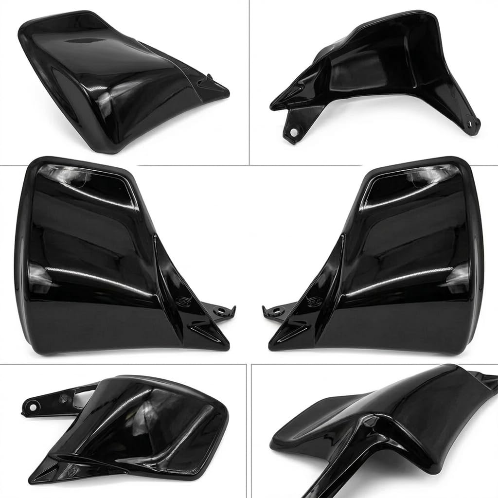 Coppia Paramani Nero Lucido Originale per Honda 125/150 SH 2020-2025 Protezione Manubrio Moto