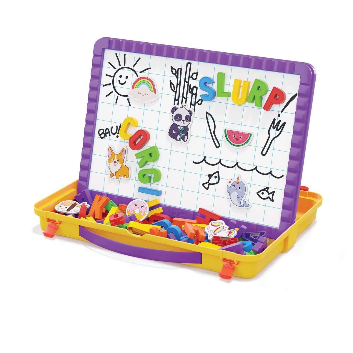 Quercetti - 5241 Tableau Magnétique Letters Loisir Créatif