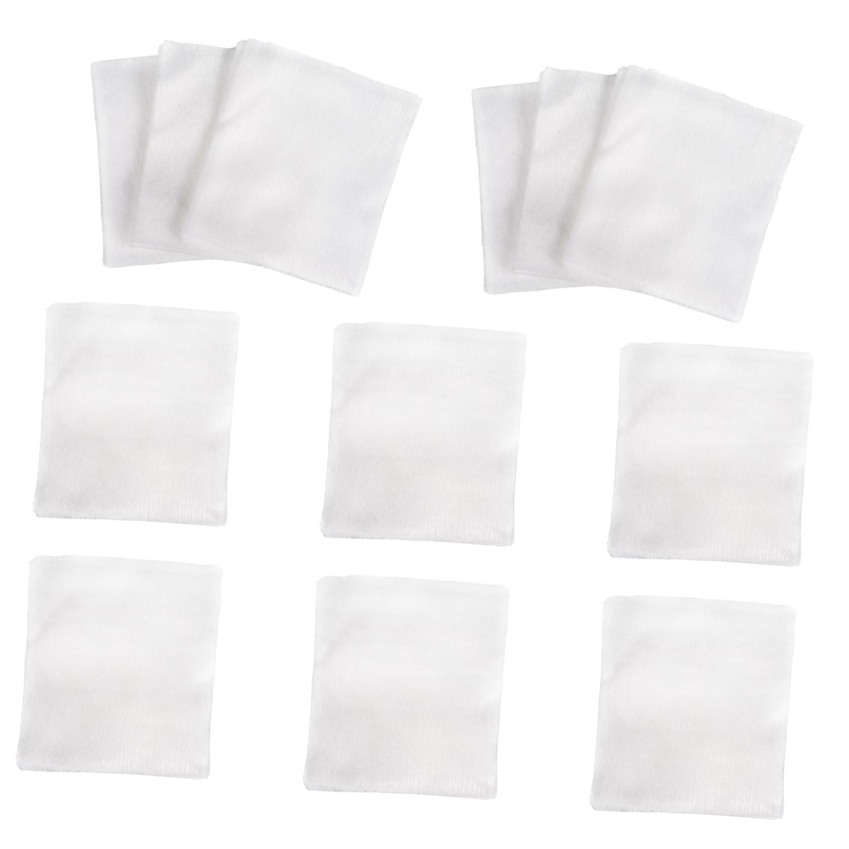 HAPINARY 200pcs Cotton Pads for Face Cleansing Makeup Remover Nail Polish Application Soft Facial Makeup Remover Pads for Skincare Daily Use