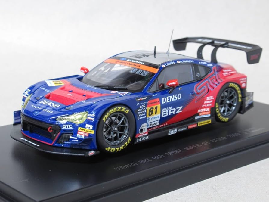ミニカー SUBARU BRZ R&D SPORT No.61 1/43 SUBARU BRZ R&D SPORT No.61 R&D SPORT GT300 SUPER GT 2023