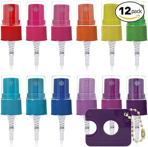 Miniatura 6 de Tapas de spray de aceite esencial para botellas de 5, 10, 15 a 3.4 fl oz. Reduzca, reutiliza y recicla tus recipientes y botellas de EO vacíos con