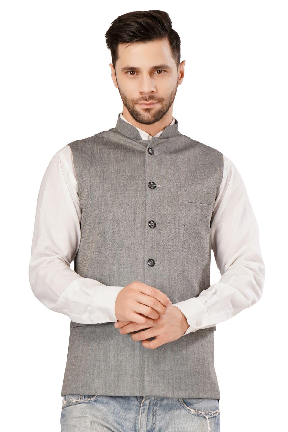 wintage Mens Polyester Cotton Nehru Jacket-picture-28