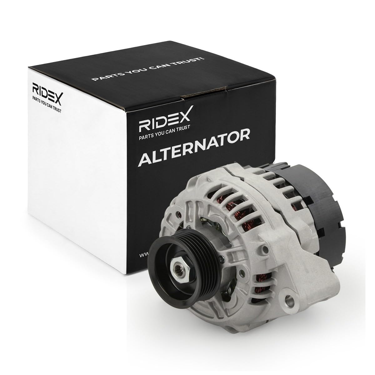 RIDEX 4G0117 Alternador Compatible con CITROËN Berlingo/Berlingo First I MF, GJK, GFK