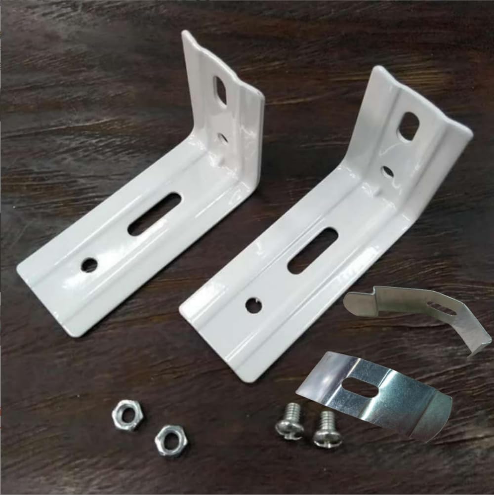 Window Brackets Blinds Inside Window Frame Sumnacon Blind L Brackets - 6-Pack Metal ...