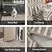 Indoor Doormat Front Door Mat Non Slip Rubber Backing Absorbent Mud and Snow Magic Inside Dirts Trapper Mats Low-Profile Entrance Rug Machine Washable - 20