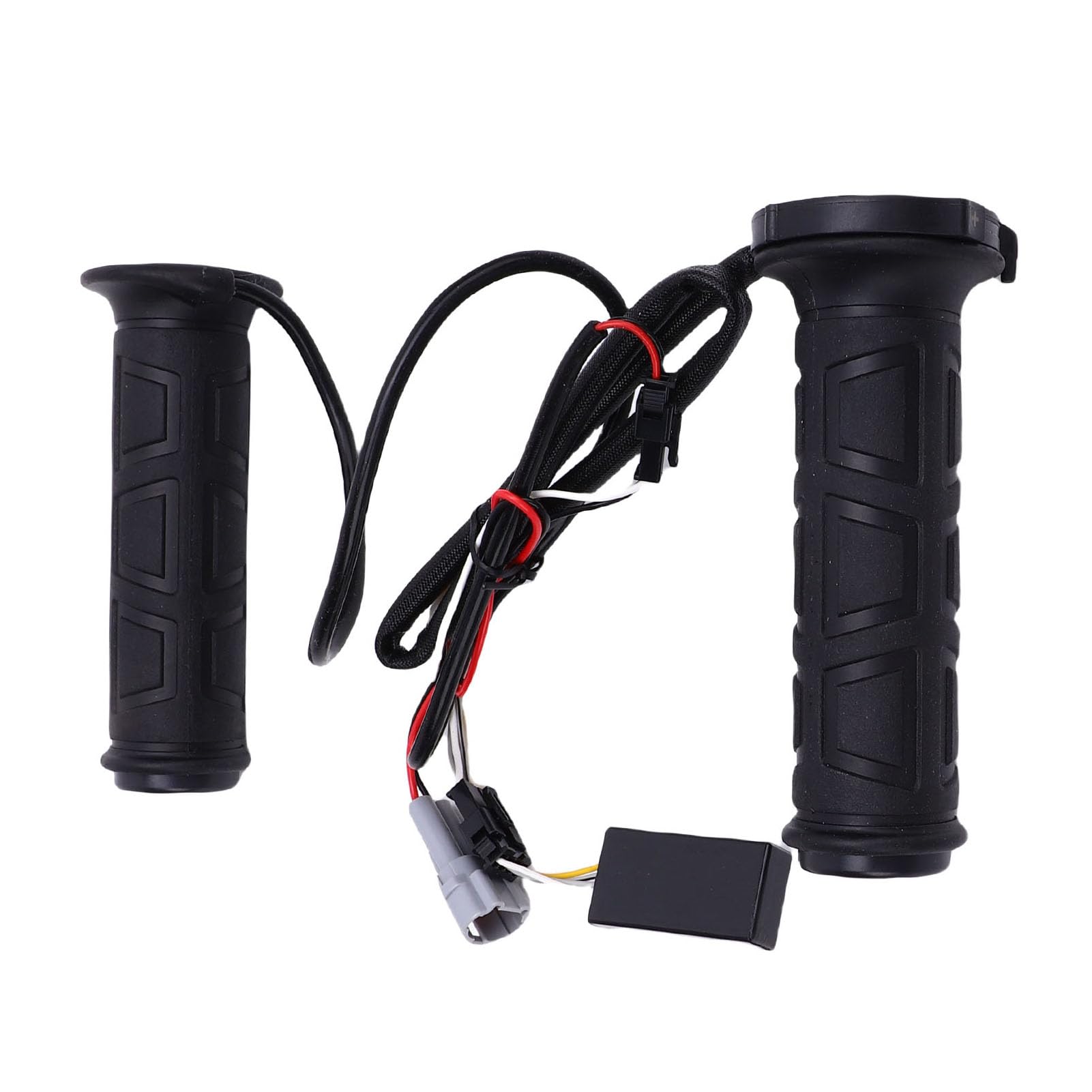Changor Manopole Riscaldate ATV Riscaldamento Rapido Efficiente per Manubri da 7/8 Pollici Scaldamani Elettrico Universale per Impugnatura ATV Nero