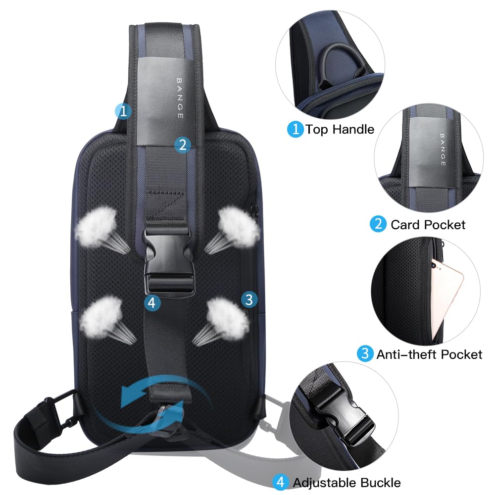BANGE 22085 Bagages - Sac à bandoulière Mixte (lot de 1)