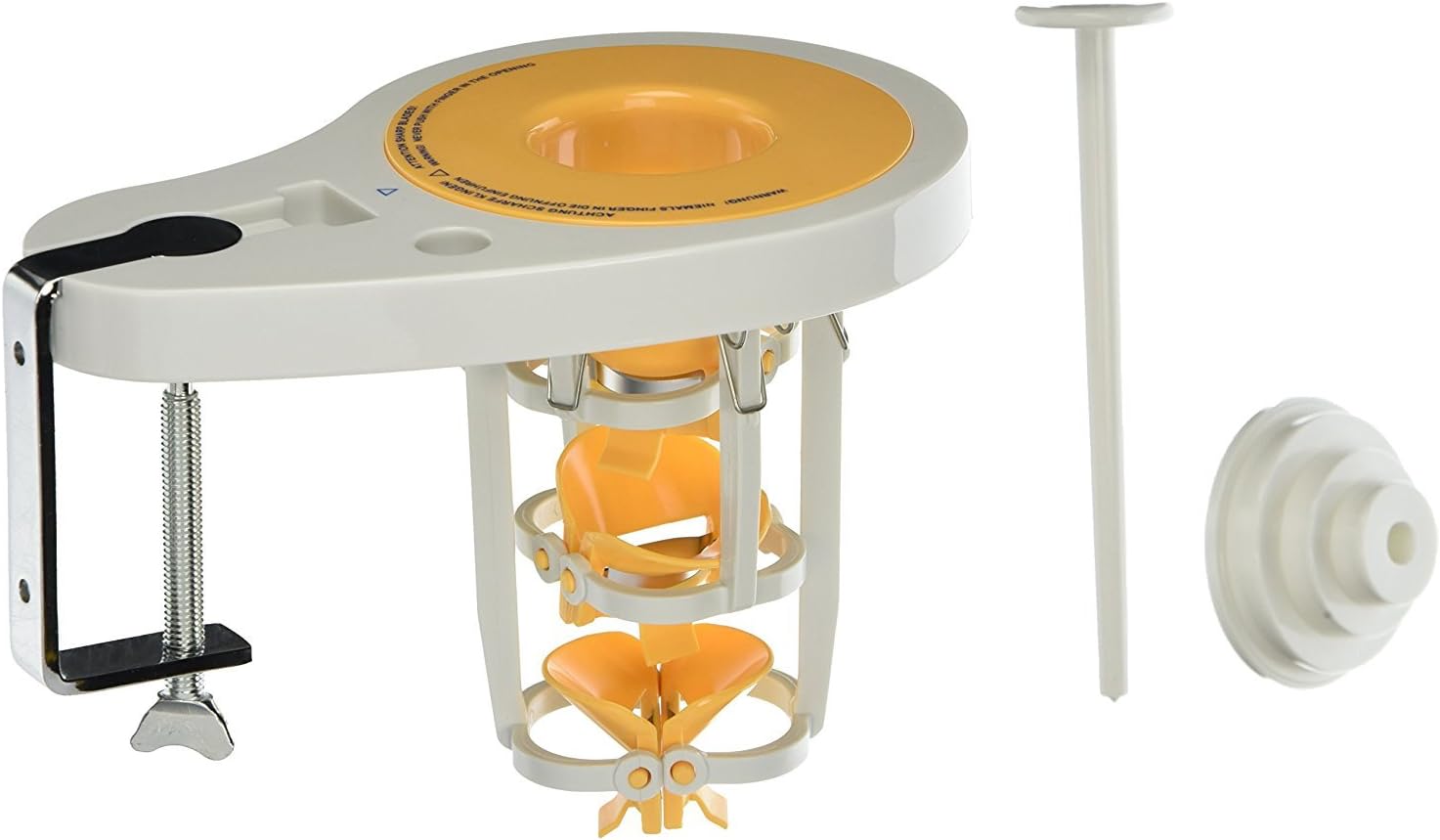 Paderno World Cuisine Carrot Peeler/Upright CountertopMounted Plastic