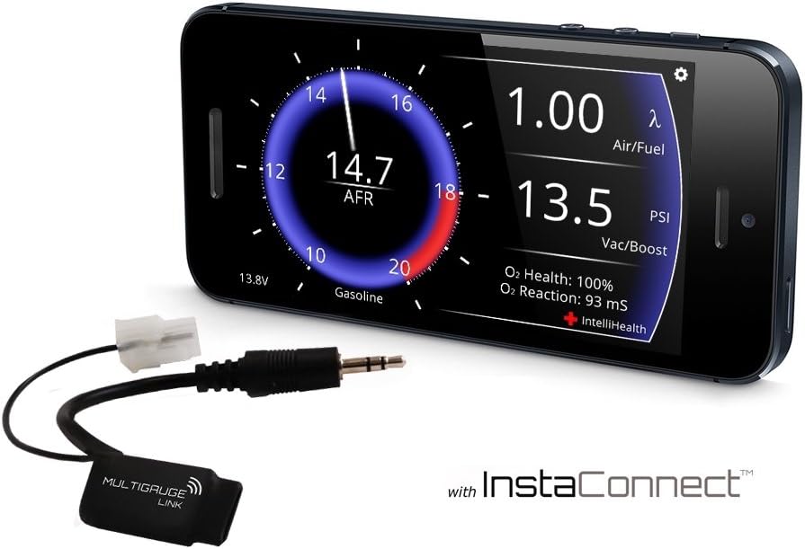 MultiGauge Link (Adapter Only) for Smartphone Apple/Android Interface with PLX Sensor Modules SM-AFR, SM-Vac/Boost
