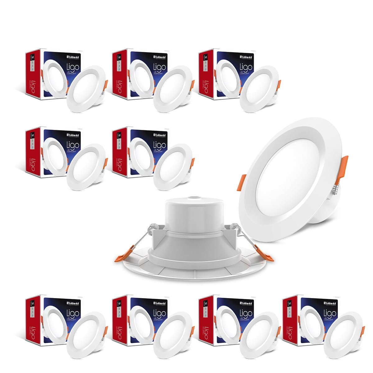 Goldmedal Ligo LED Downlights - Color Changing & Energy Efficient -8