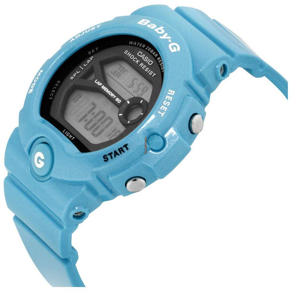 Amazon.co.jp: 腕時計 カシオ Casio Baby-G Lap Memory Blue LTD