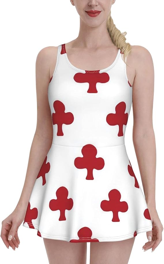 Indian Clover in Chili Swimsuits Women's Bathing Suits One