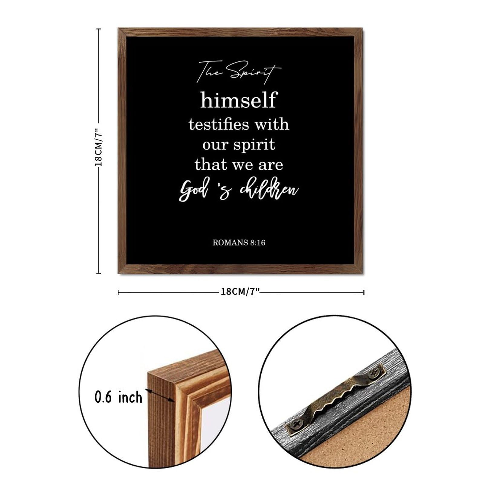 4 Cartelli In Legno Con Citazioni Magiche, Decorazione Murale A Tema Maghi Per Camerette E Aule, 8x30 Cm - 3
