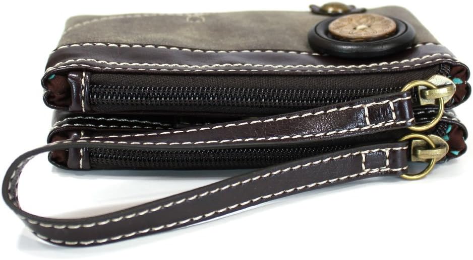 CHALA Double Zip Wallet