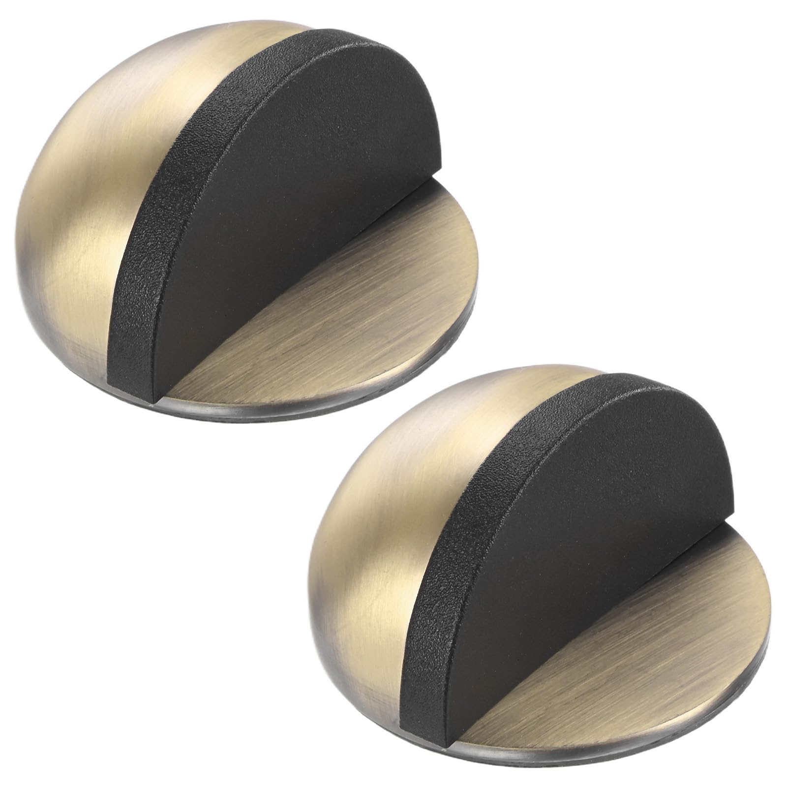 Butée de porte bronze vert en demi-dôme design acier inoxydable