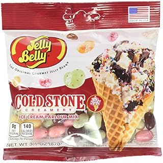 Jelly Belly Assorted Beans - Cold Stone Ice Cream Parlor Mix - 3.1