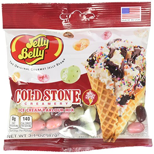 Jelly Belly Assorted Beans - Cold Stone Ice Cream Parlor Mix - 3.1
