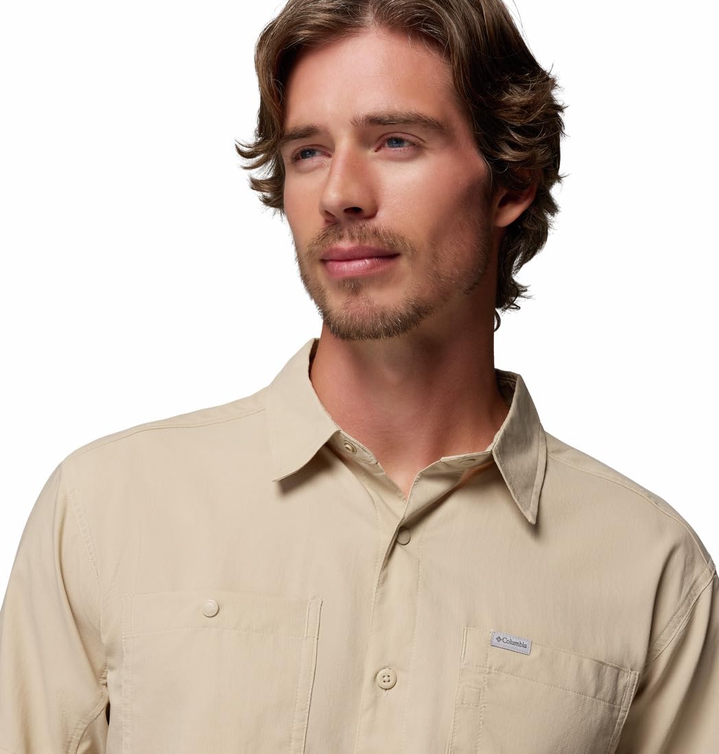 Columbia Camicia Leggera a Maniche Lughe Silver Ridge™ Utility II Recycled da Uomo