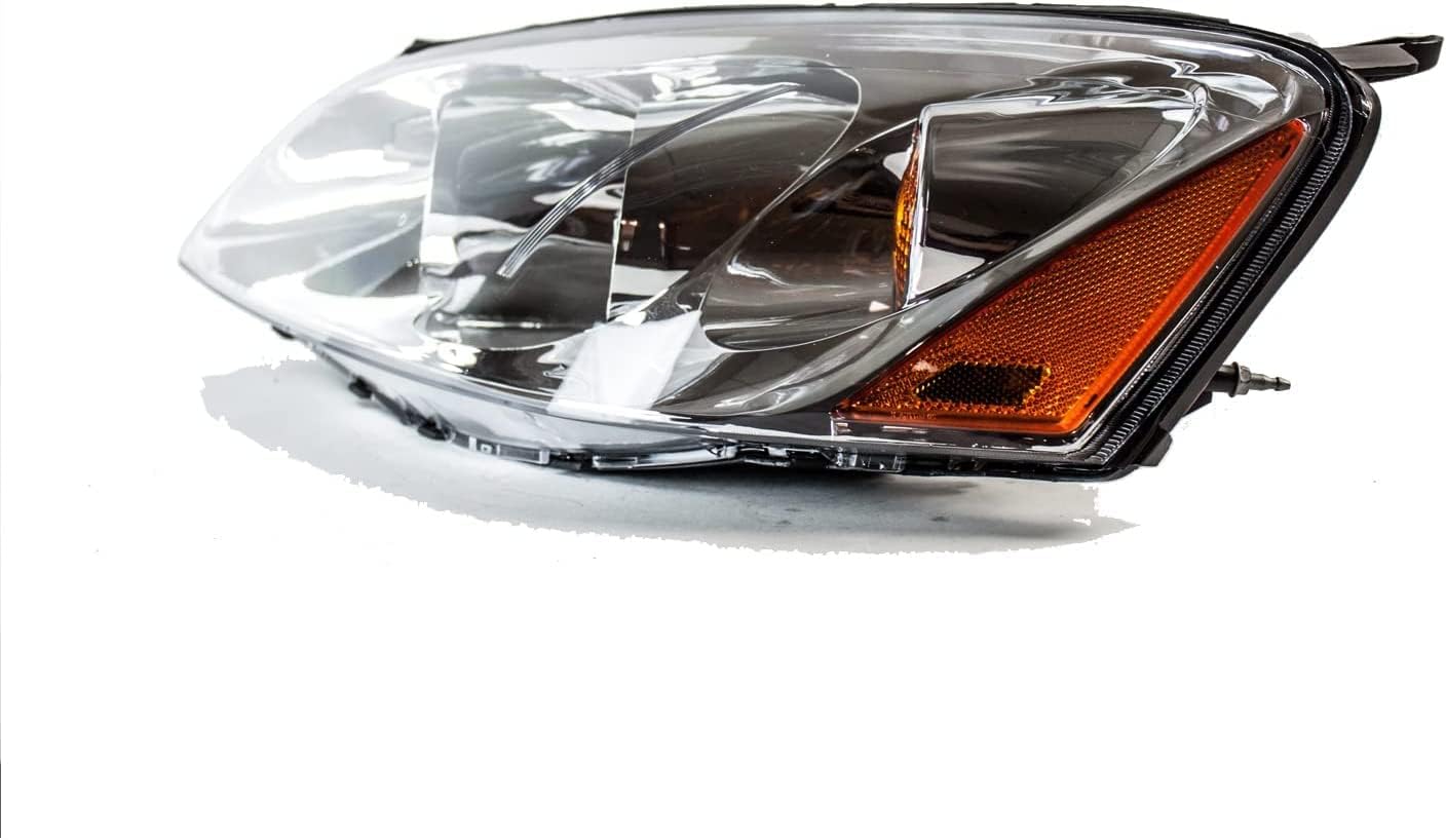 ALLIGATOR AUTO LIGHTS Headlamp Replacement For Pontiac 2008-2009 G6 Coupe Left/Driver Side Halogen Headlight with Bulbs - DOT & SAE Compliant