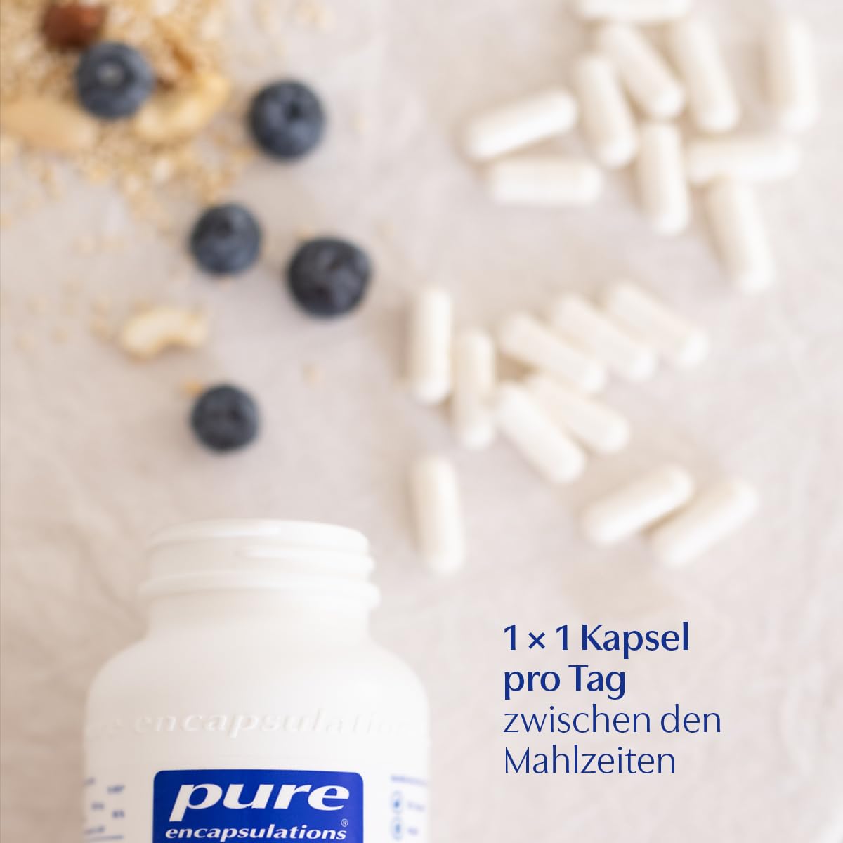 Pure Encapsulations - SAMe - S-Adenosyl-Methionin - Stoffwechselaktive Form der Aminosäure Methionin - 60 Kapseln