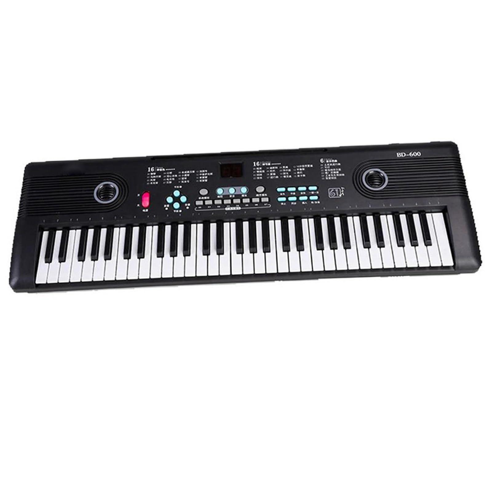 Elektroniczny Instrument Fortepianowy Profesjonalne Pianino Elektroniczne Z 61 Klawiszami I Mikrofonem Przenośny Instrument Muzyczny
