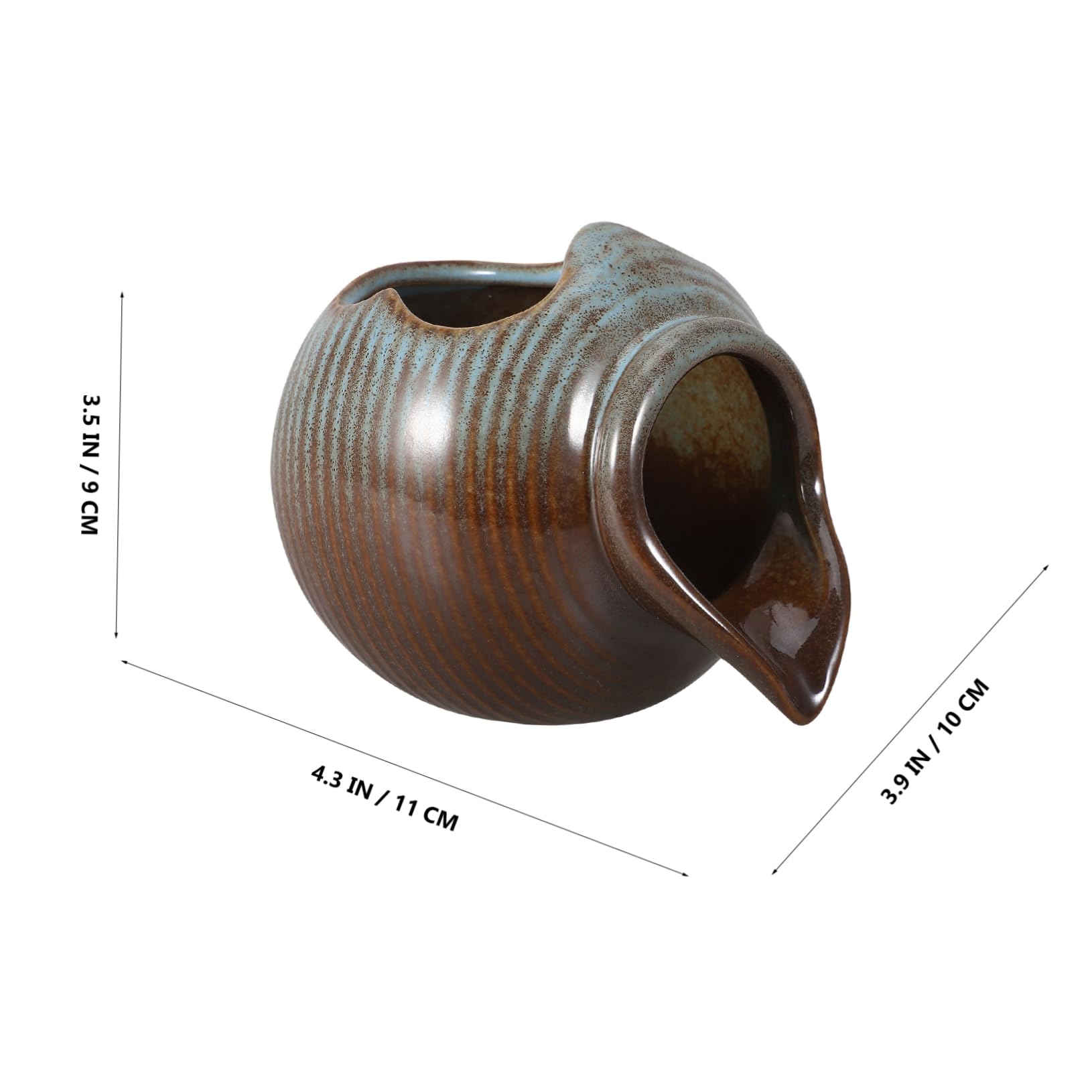 Garneck Garden Jar Waterfall Decorative Fountain Jar for Landscape Courtyard Hydroponic Plants Home Decor