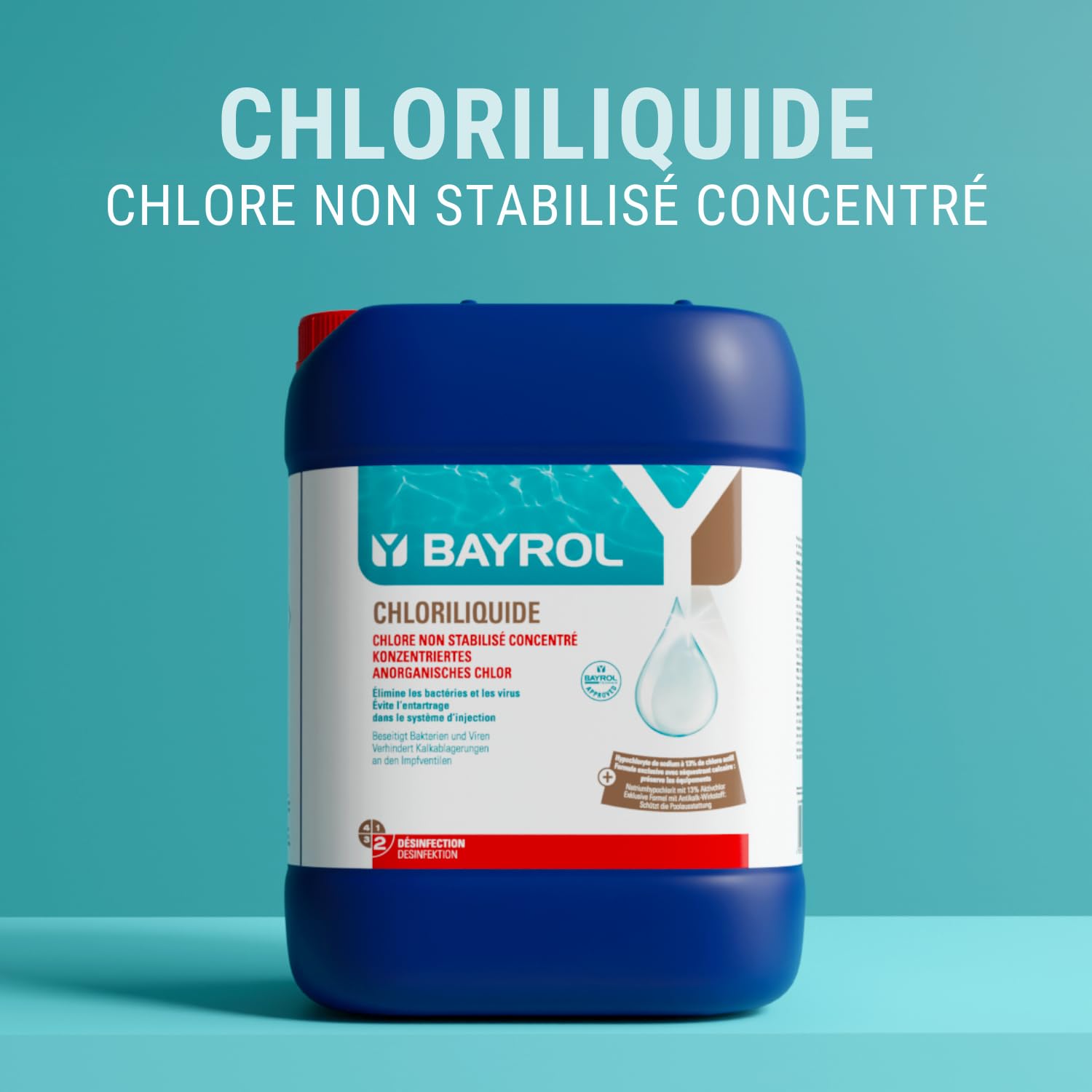 Chloriliquide 20 L Bayrol Chlore Liquide