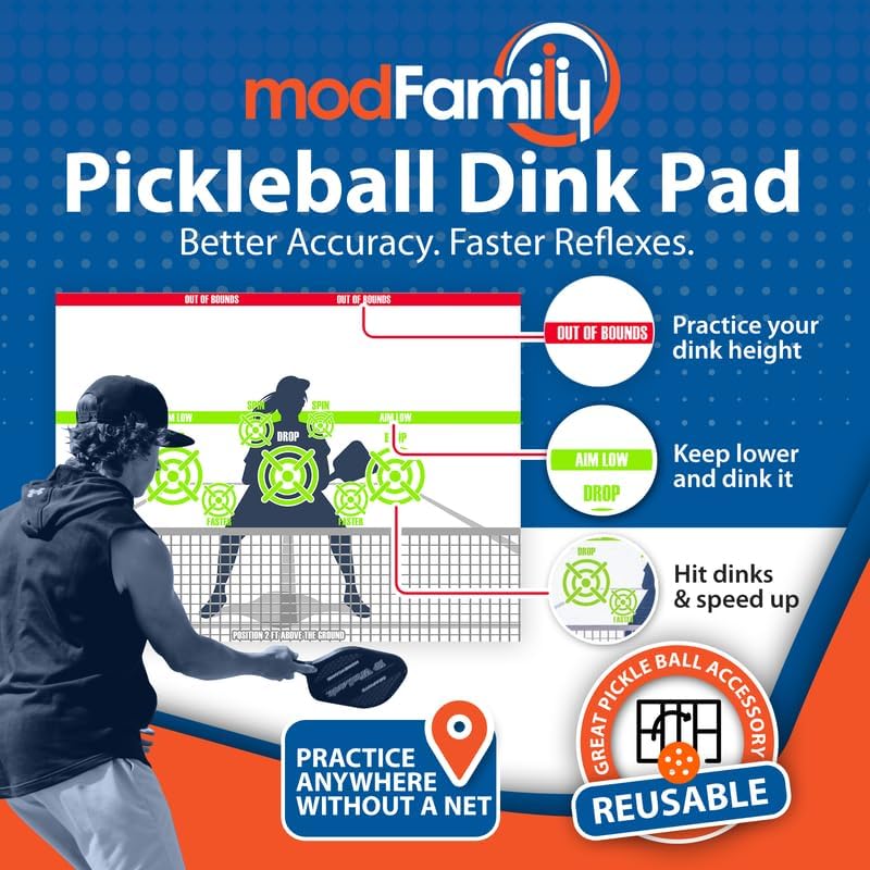 Miniatura 2 de Versátil tabla de práctica de pickleball, tabla de rebote de pickleball que ayuda a mejorar la precisión y el control por ModFamily Products That