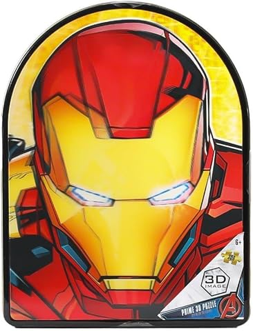 Prime 3D Iron Man 300 Parça Puzzle 35585 Metal Kutu