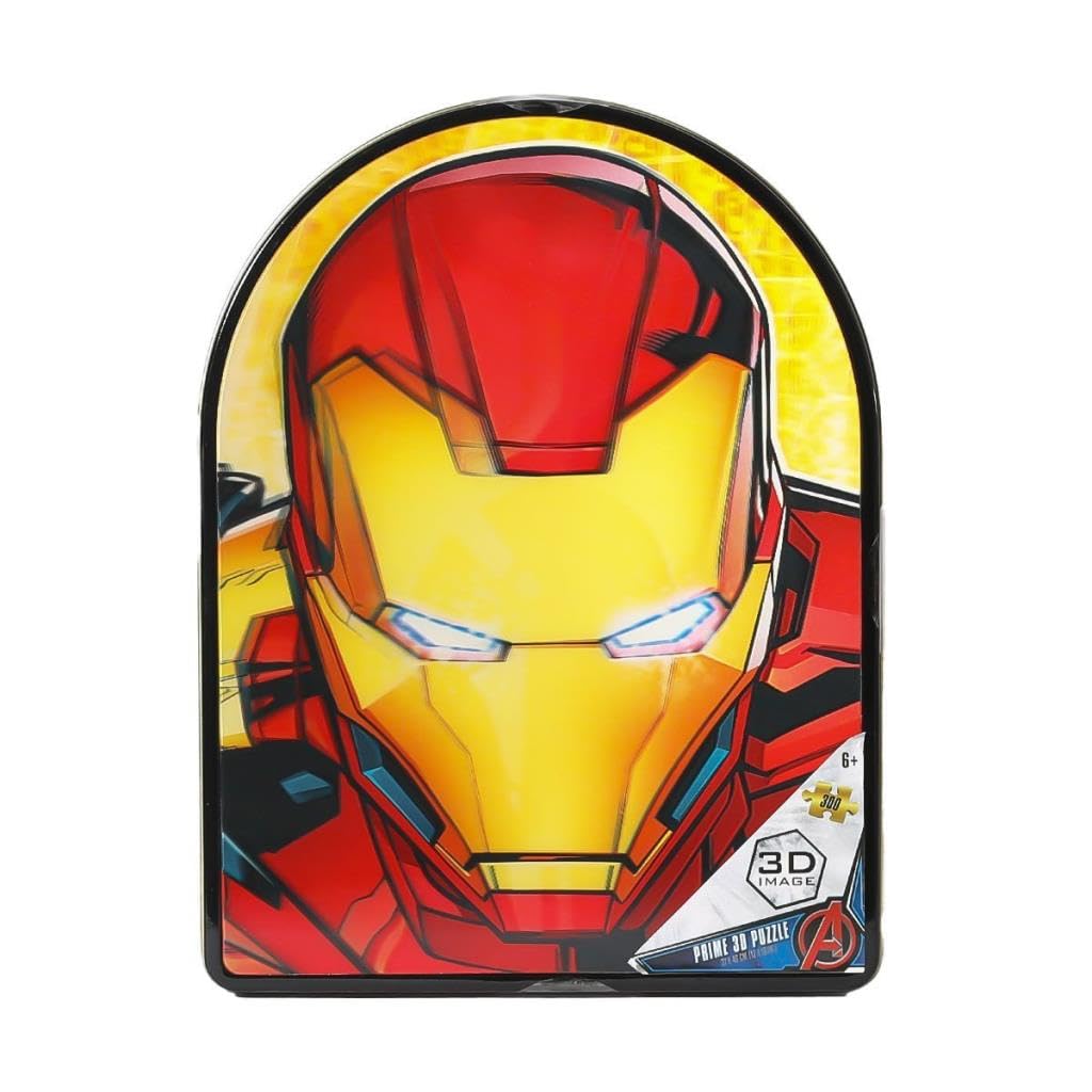 Prime 3D Iron Man 300 Parça Puzzle 35585 Metal Kutu