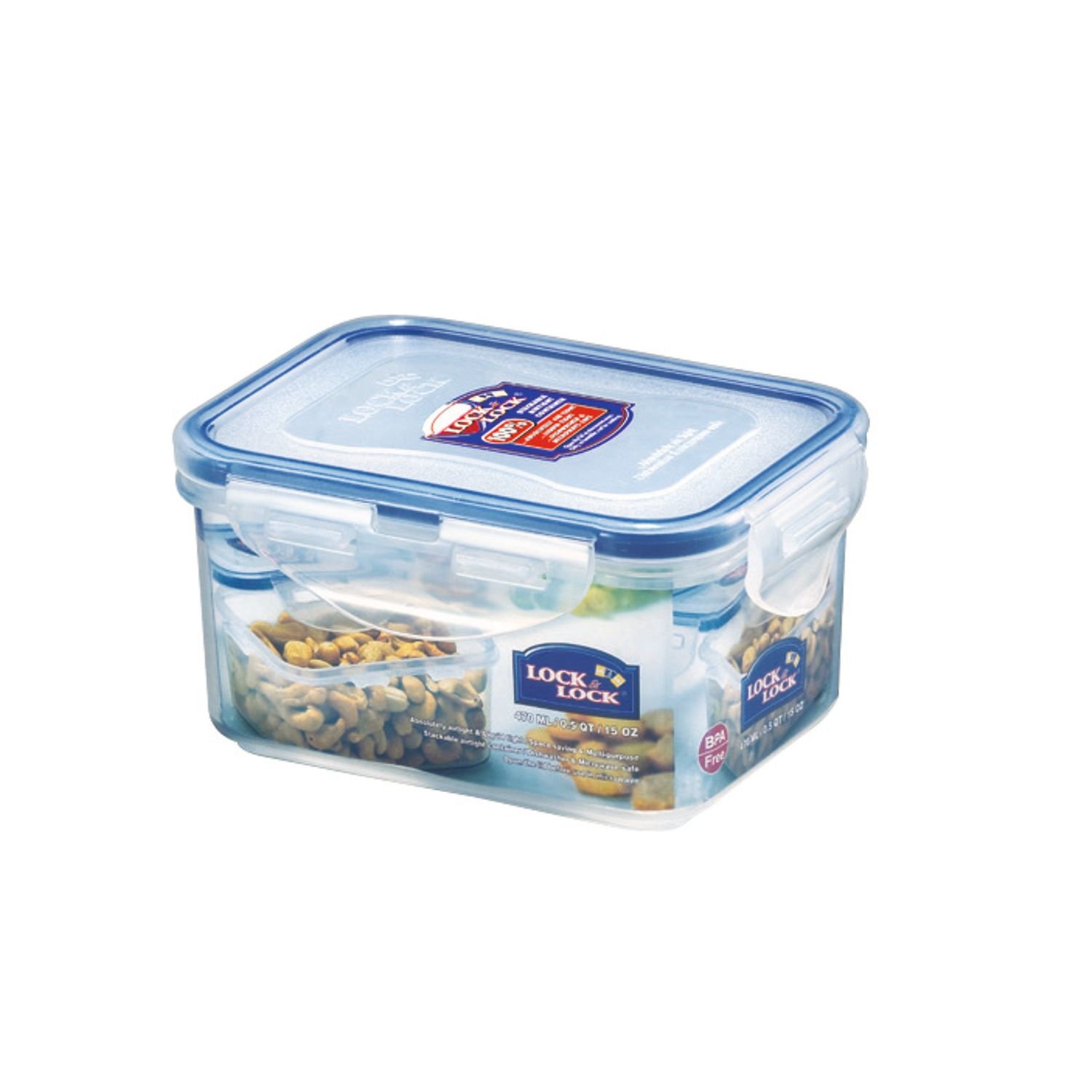 Locknlock Blanc. Lock & Lock Rectangular 470Ml