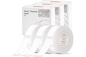 Nimbot Printer Labels D11 Refills | 3 Rolls Label Tape Adapted Paper