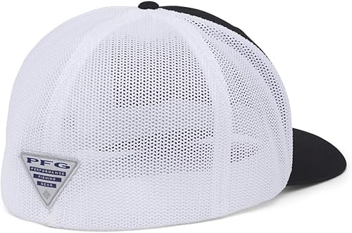 Miniatura 2 de Columbia Gorra unisex PFG de malla XXL, negro/parche de gancho PFG, talla única Negro/Pfg Hook Patch,titanio/blanco,Tam - Titanio,Tex - Titanio,Uga
