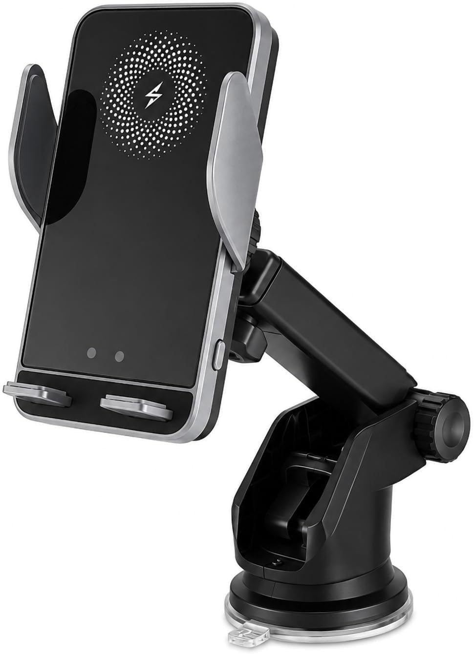 4G Mobile Car WiFi Hotspot with 10GB Preloaded US Data, Phone Holder for Navigation Wireless Charging Mount for Driving, Passenger Connectivity & Remote Work