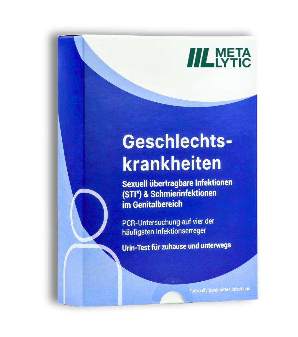STI-Test "4-in-1" auf Geschlechtskrankheiten | deutsches Qualitätslabor | Urintest