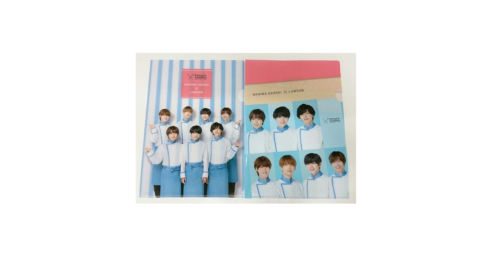 【M出品】なにわ男子 ローソン コラボクリアファイル2種 2/2枚 なにわ男子 × ローソン 3月1日よりコラボキャンペーン第2弾 実施!